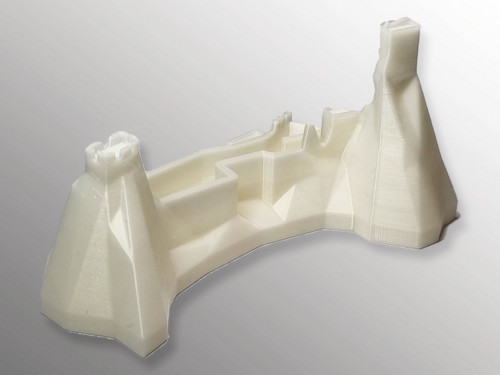 3D tisk modelu hraduTrosky — foto 3