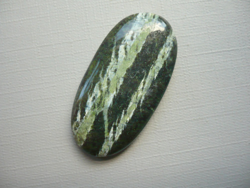 Kabošon serpentinitu 37 mm, č.21f — foto 2