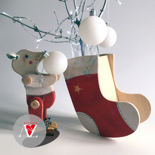 Vánoční pantoflička — foto 4