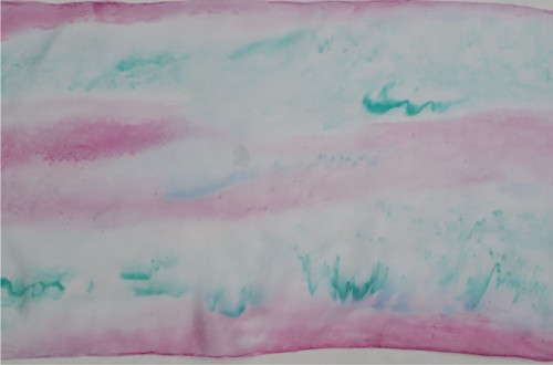 Srdeční čakra - šála 130 x 35 — foto 5