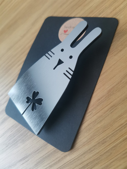 Plexi brož zajíček — foto 2