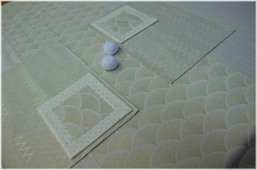 Prostírání - Zlatý chevron — foto 2