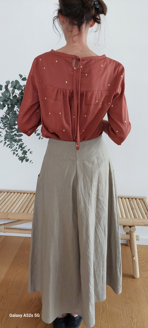 Lněná suknĕ Jeanne — foto 2