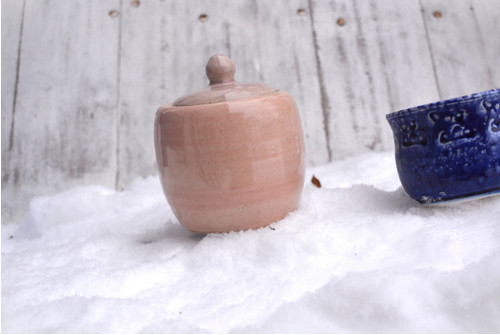 Růžová dóza, 10 cm — foto 2