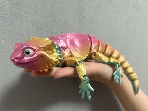Agama Vousatá - 26 cm - 3D Tisk — foto 2