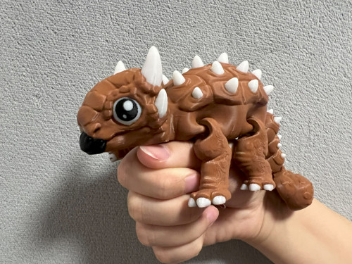 Flexi Ankylosaurus Bumpy - 18 cm - 3D tisk — foto 2
