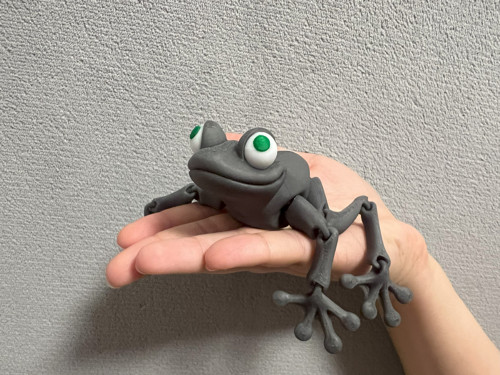 Žábka Měnící se Teplotou - 8 cm - 3D tisk — foto 2