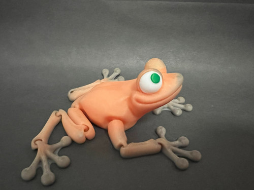 Žábka Měnící se Teplotou - 8 cm - 3D tisk — foto 4
