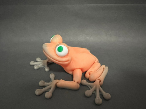 Žábka Měnící se Teplotou - 8 cm - 3D tisk — foto 6