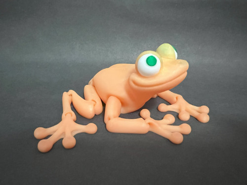 Žábka Měnící se Teplotou - 8 cm - 3D tisk — foto 3