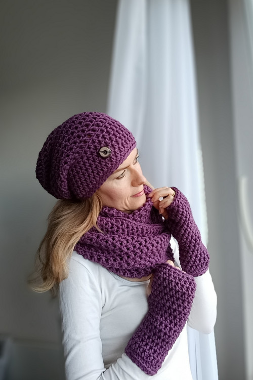 Purpurová souprava — foto 2