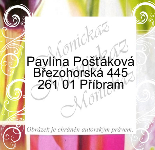 Osobní razítko. Adresa. — foto 2