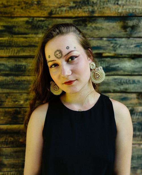 Odette - "only one" - sutaškové náušnice — foto 2