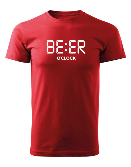 Pánské tričko "Beer O´ Clock" — foto 6
