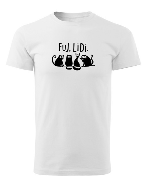 Pánské tričko "Fuj lidi" — foto 3