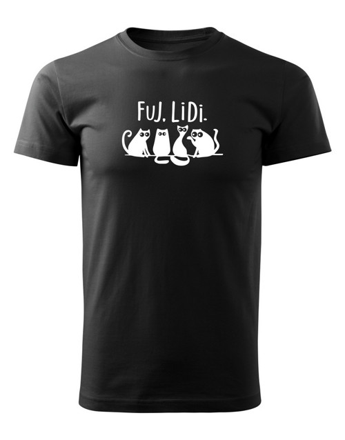Pánské tričko "Fuj lidi" — foto 2