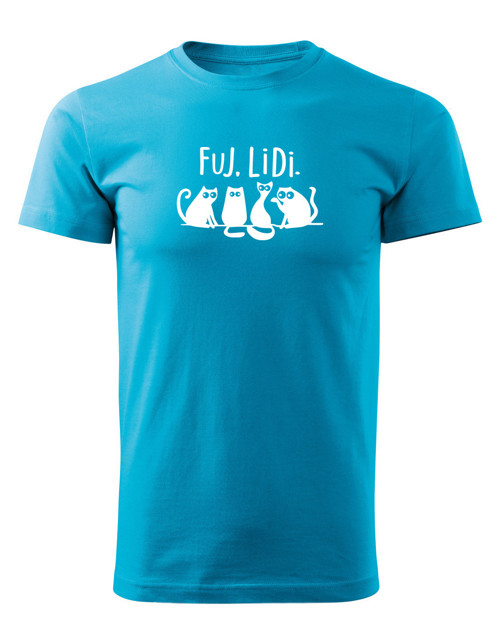 Pánské tričko "Fuj lidi" — foto 4