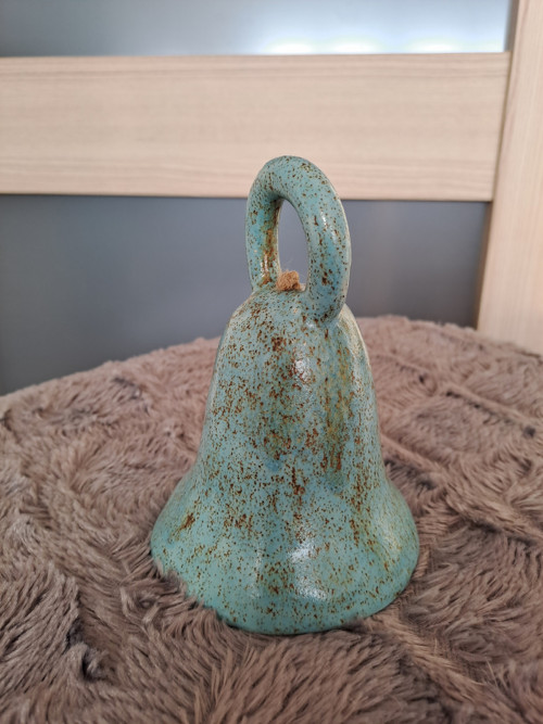 Keramický Zvon Tyrkysový — foto 2
