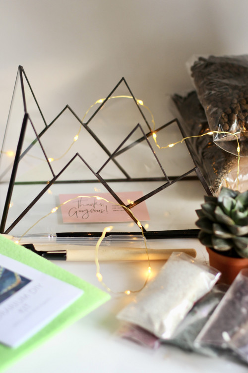 DIY sada + terárium "Alps" — foto 4