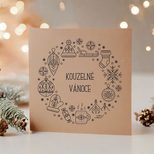 Vánoční přání VÁNOČNÍ KRUH — foto 2