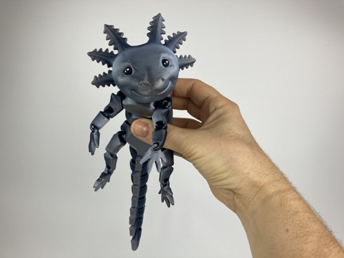 Axolotl - 25 cm, 3D tisk — foto 2