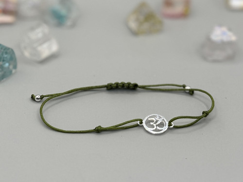 Minimalistický náramek - Ohm (zelená) — foto 2