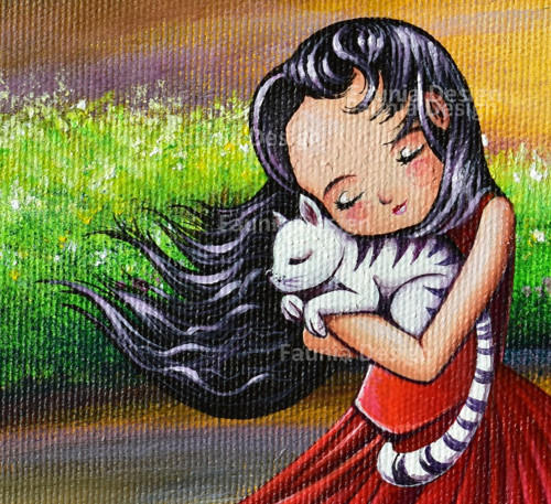 "Letní vánek" - 40x40cm — foto 3