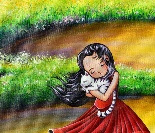 "Letní vánek" - 40x40cm — foto 5