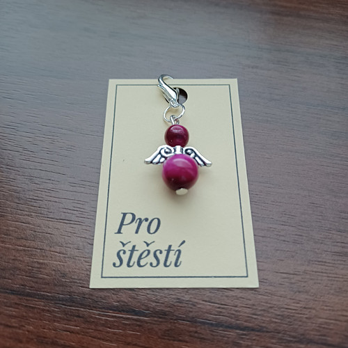 Andílek pro štěstí - Onyx (mat) — foto 3