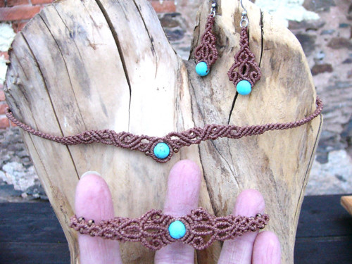 Souprava- macramé — foto 3
