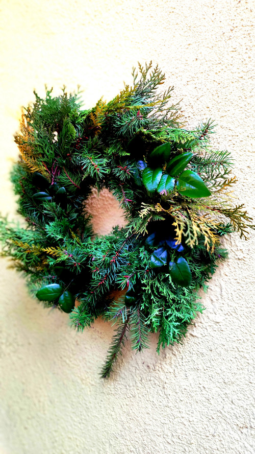 ADVENTNÍ Věnec střapáč zelenáč — foto 3