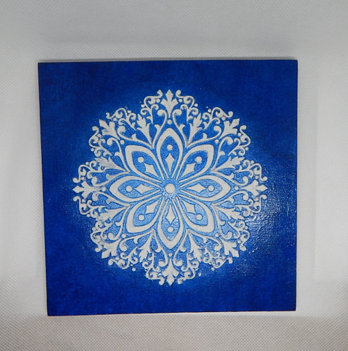 Mandala v modré — foto 2