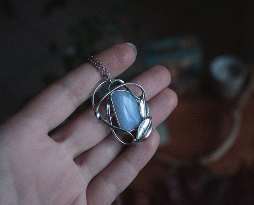 Idalia ~ Šperk s chalcedonem — foto 5