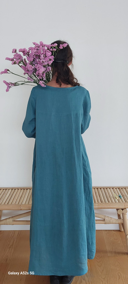 Lněné šaty Margot — foto 3