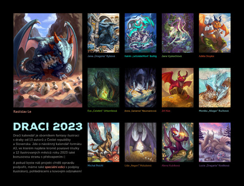 Dračí kalendář: DRACI 2023 — foto 2