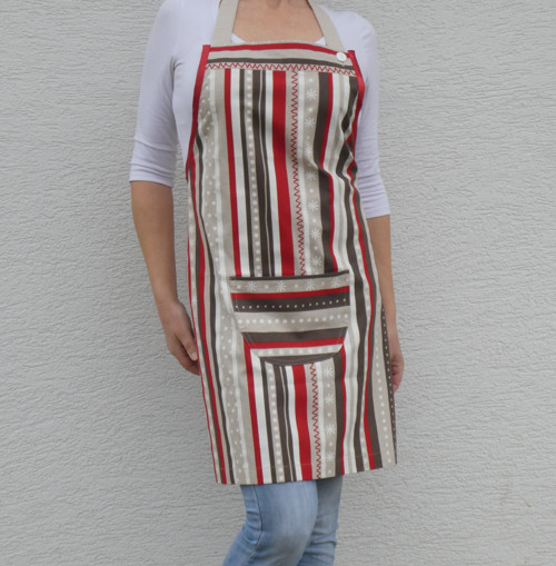 Zásterka Vianočné pruhy — foto 2