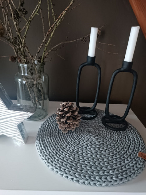 Háčkované prostírání průměr 36 cm — foto 4