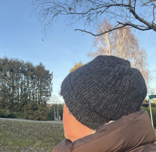 Alpačí huňatka antracit — foto 4