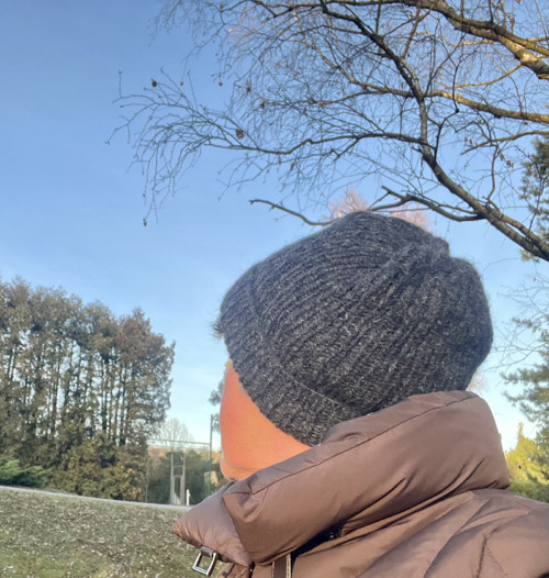 Alpačí huňatka antracit — foto 6