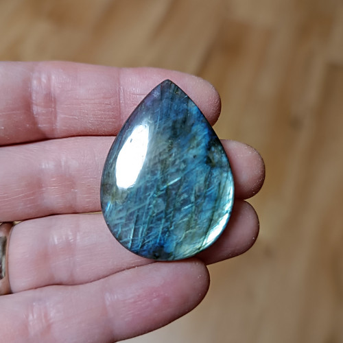 Labradorit, ID 3336, 38x28 mm — foto 2