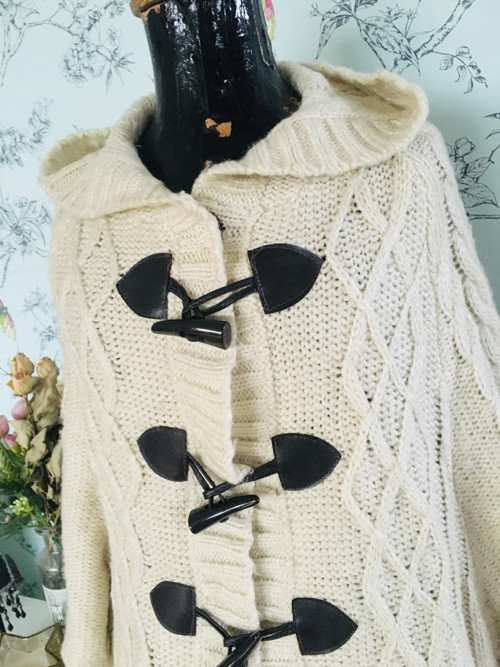 Boho pončo svetr indiánský — foto 2