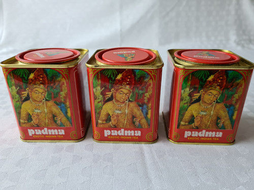 Tři plechovky od čaje PADMA — foto 2