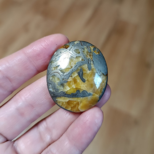 Amonitový Simbircite/Simbircit, ID 3404, 37x31 mm — foto 4