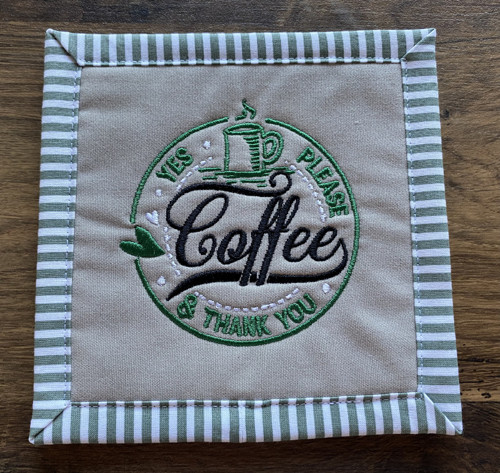 Vyšívané podkafíčko Caffee1 — foto 5