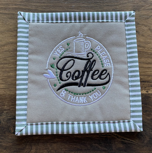 Vyšívané podkafíčko Caffee1 — foto 4
