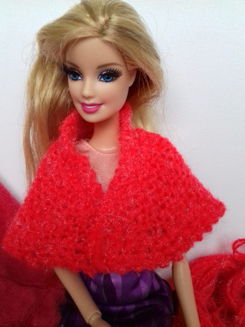 Šatičky pro Barbie č. XIV - šátek — foto 2