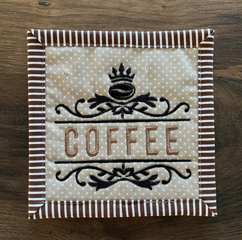 Vyšívané podkafíčko Caffee 5 — foto 3