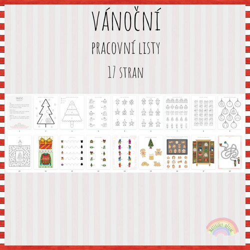 Vánoční pracovní listy — foto 2