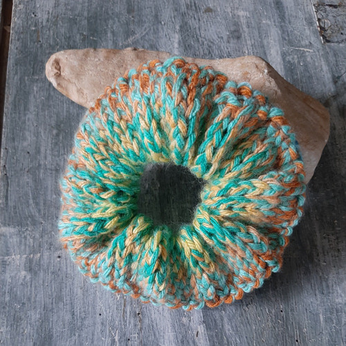 Pletené scrunchie — foto 2