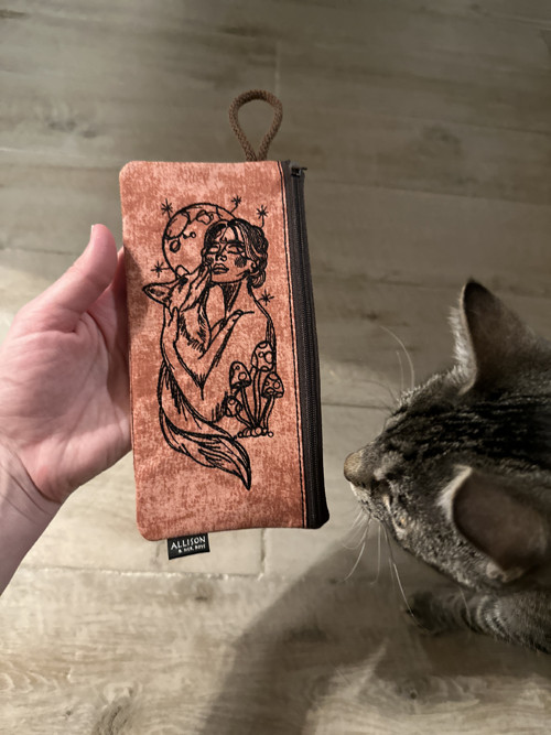 PencilCase Čarodějka s liškou a měsícem — foto 3